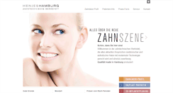 Desktop Screenshot of henjes-hamburg.de